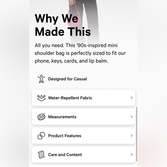 NWOT-Lululemon City Essentials Mini 1L Shoulder Bag-Raspberry Pink - Picture 13 of 14